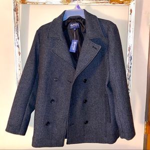 Grey Pea Coat